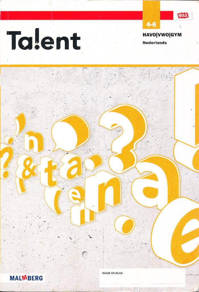 Talent Nederlands HAVO-VWO-GYM 4-6, Boeken, Schoolboeken, Verzenden