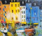 Yannick Carrouër (XX) - le port de honfleur