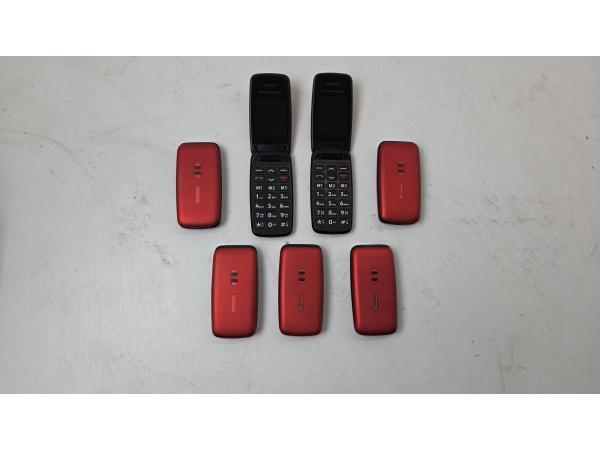 Veiling - 7x DORO Primo 401 Telelfoon (zonder accu), Télécoms, Téléphonie mobile | Marques Autre