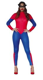 Spiderwoman Kostuum Dames, Kleding | Dames, Carnavalskleding en Feestkleding, Nieuw, Verzenden