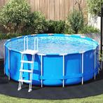 vidaXL Vijvergrondzeil Zwart Ø 306 cm Polyester geotextiel, Tuin en Terras, Zwembaden, Verzenden, Nieuw