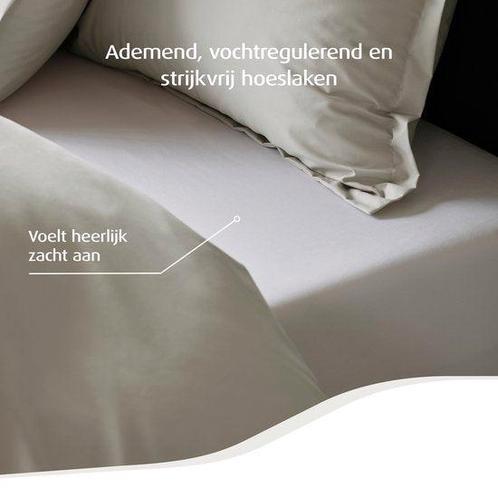 Tweedekans | Home by TEMPUR® Topper Hoeslaken - Wit – 90 x, Huis en Inrichting, Slaapkamer | Beddengoed, Ophalen of Verzenden