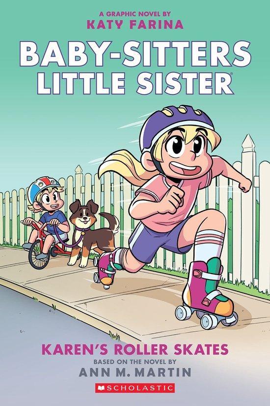 Karens Roller Skates BabySitters Little Sister Graphic, Boeken, Taal | Engels, Zo goed als nieuw, Verzenden