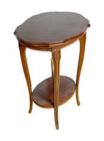 Bijzettafel - Ovaal voetstuk - Hout, Nieuw