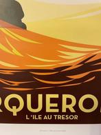 Monsieur Z - Affiche de Tourisme Porquerolles - La Plage de