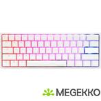 Ducky One 2 Pro Mini RGB White Edition Cherry MX Silent Red, Computers en Software, Verzenden, Nieuw