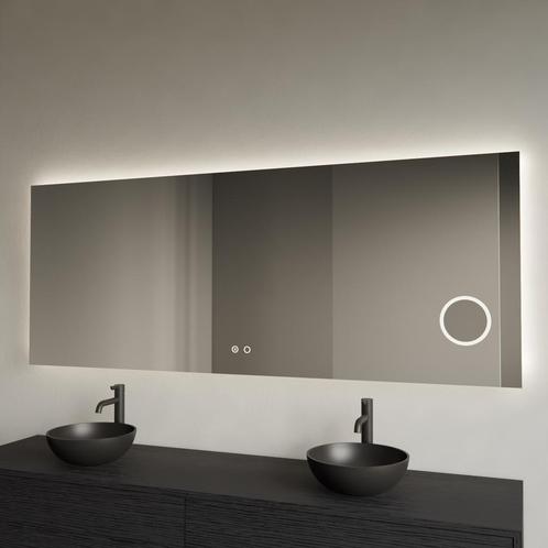 Spiegel Gliss Design Lumin Rechthoekig 160 x 70 cm Incl., Doe-het-zelf en Bouw, Sanitair, Bad, Nieuw, Ophalen of Verzenden
