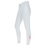 Pantalon déquitation janne x pink ribbon taille 34 blanc -