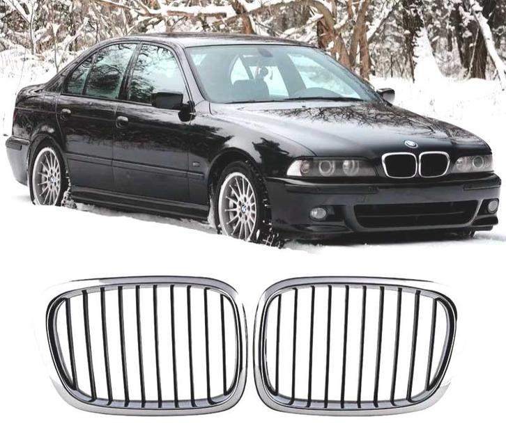 CALANDRES BMW E39 NOIR CHROMÉ, Autos : Pièces & Accessoires, Carrosserie & Tôlerie, Envoi