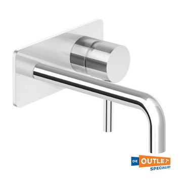 Bieden: Zucchetti stainless steel wall-mount, Ophalen of Verzenden
