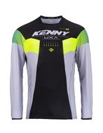 Kenny 2023 Titanium Crossshirt Lime / Zwart maat M