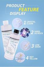 Epoxy giethars a en b 1:1 500+500 ml clear resin crystal art, Hobby en Vrije tijd, Nieuw