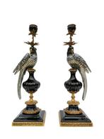 Chandelier - Bronze, Porcelaine