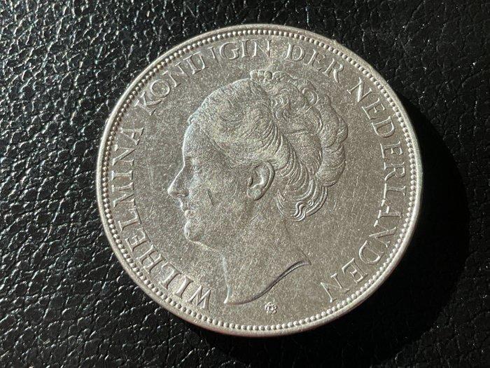 Nederland. Wilhelmina. 2 1/2 Gulden 1939 (Zonder, Timbres & Monnaies, Monnaies | Pays-Bas