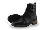 Rieker Veterboots in maat 40 Zwart | 5% extra korting, Kleding | Dames, Schoenen, Verzenden, Zwart, Overige typen, Gedragen