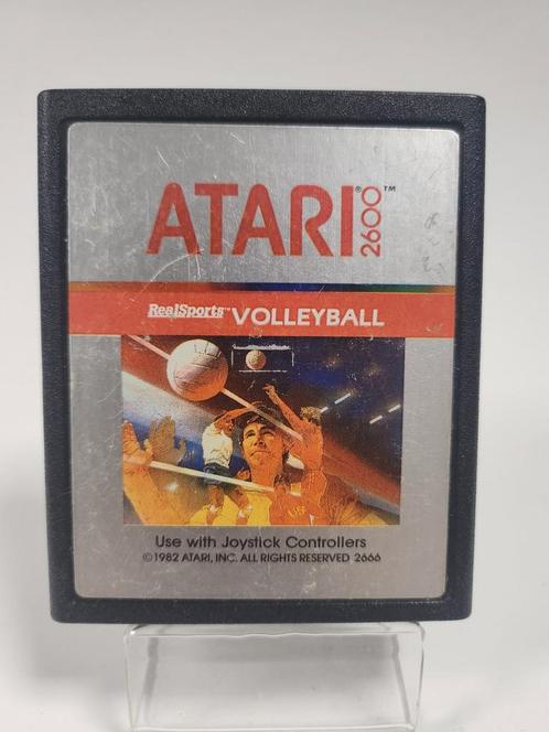 Real Sports Volleyball Atari 2600, Games en Spelcomputers, Games | Atari, Zo goed als nieuw, Ophalen of Verzenden