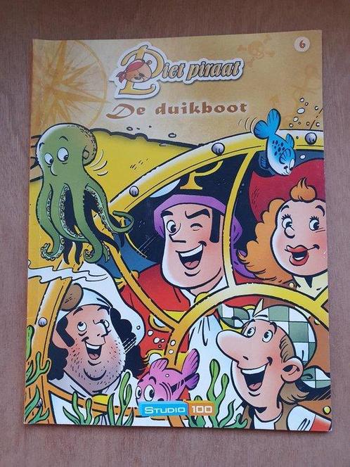 Piet piraat de duikboot, Studio 100, Deel 6, Paperback, Livres, Livres Autre, Envoi
