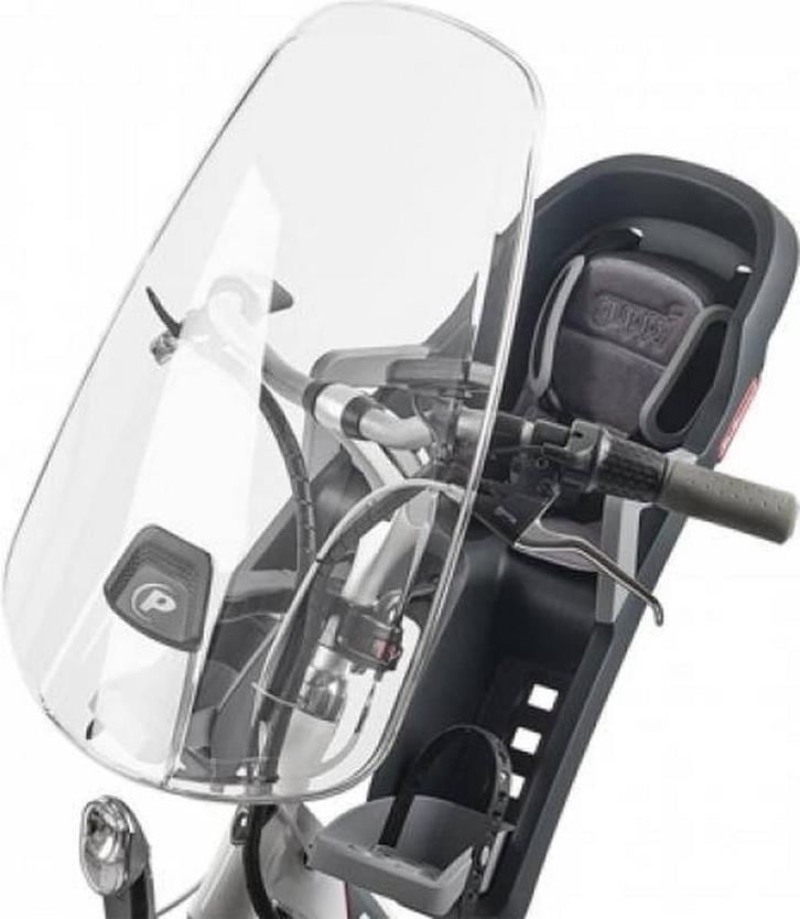 Polisport Windscherm - Transparant, Fietsen en Brommers, Fietsaccessoires | Overige Fietsaccessoires, Zo goed als nieuw, Verzenden