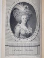 Feuillet de Conches. - Louis XVI, Marie-Antoinette et Madame