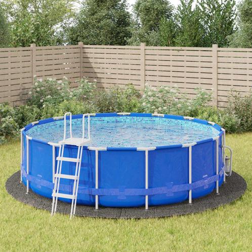 vidaXL Zwembadgrondzeil Ø500 cm polyester geotextiel, Tuin en Terras, Zwembaden, Nieuw, Verzenden