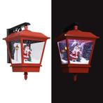 vidaXL Kerstwandlamp met LED-lampjes en kerstman 40x27x45 cm, Diversen, Verzenden, Nieuw