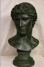 Buste, Apollon greco romain buste patine bronze antique - 44