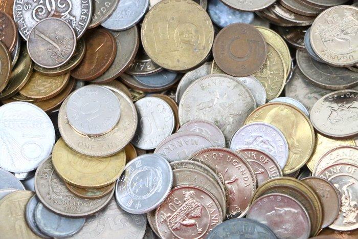 Wereld. Grote Partij Munten / Uitzoekpartij (Lot of 5 Kilo), Postzegels en Munten, Munten | Europa | Niet-Euromunten
