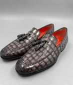 Santoni-Alligator-UK8.5-Tasselloafers-Goodyear - Mocassins, Nieuw