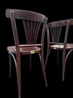 Stoel - Hout - Set van vier vintage stoelen