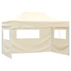 Inklapbare Partytent 3x4m Creme | Tweede Kansje | Tuinfeest, Tuin en Terras, Partytent, Nieuw, 4 tot 6 meter, Opvouwbaar