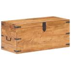 vidaXL Kist 90x40x40 cm massief acaciahout, Verzenden