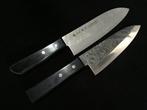 MASAMUNE / Set of 2 /  SANTOKU  DEBA - Keukenmes -, Antiek en Kunst