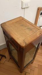 Table de chevet - Bois, Marbre - H : 83,5 cm, Antiquités & Art