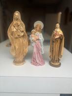 Set van 3 beelden - Madonna met Kind (2) - Theresia van, Antiek en Kunst