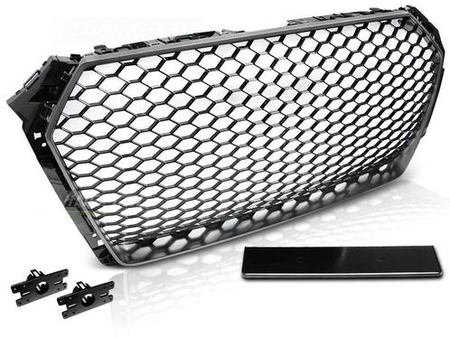 Carnamics Grille |   |  zwart / zilver mat-glanzend, Auto-onderdelen, Carrosserie, Nieuw, Verzenden