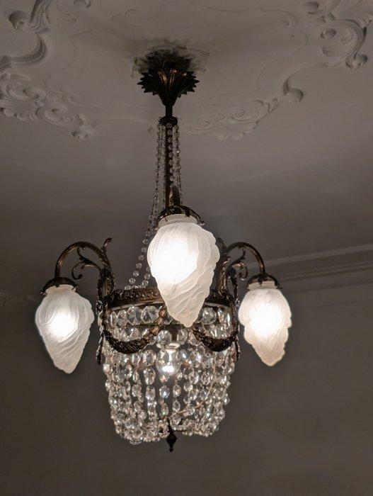 Kroonluchter - Kristal, Antiek en Kunst, Antiek | Overige Antiek