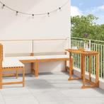 vidaXL 3-delige Bistro Set voor in de Tuin met Kussens van, Tuin en Terras, Tuinsets en Loungesets, Verzenden, Nieuw