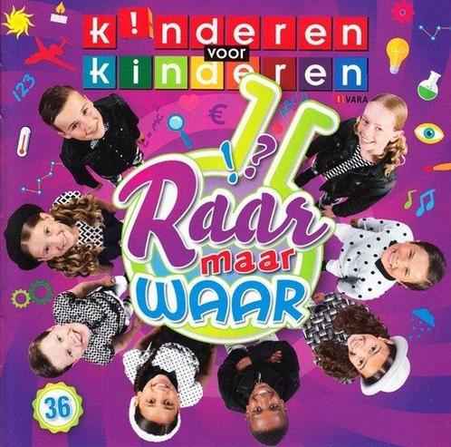Kinderen voor Kinderen - Raar maar waar (CD36) op CD, Cd's en Dvd's, Dvd's | Overige Dvd's, Nieuw in verpakking, Verzenden