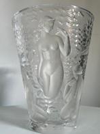 Lalique - Vaas - Ondines - Kristal, Antiek en Kunst, Antiek | Glaswerk en Kristal