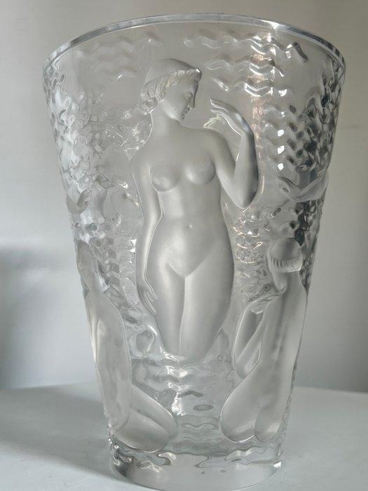 Lalique - Vaas - Ondines - Kristal, Antiek en Kunst, Antiek | Glaswerk en Kristal
