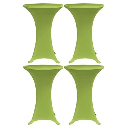 vidaXL Tafelhoes stretch 4 st 80 cm groen, Tuin en Terras, Tuinmeubel-accessoires, Nieuw, Verzenden