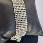 Swarovski - Verzilverd metaal - Armband - kristal, Antiek en Kunst