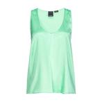 Pinko • groene zijden top • L (IT46), Kleding | Dames, Verzenden, Nieuw, Groen, Maat 38/40 (M)