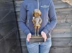 Diving Helmet Girl - Beeld, Bronze - 31.5 cm - Brons, Marmer