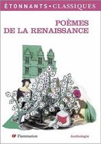 Poèmes de la Renaissance (étonnants classiques), Livres, Livres Autre, Collectif, Verzenden