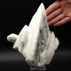 Museale, calcite blanche scheletrée, 16 cm, Sardaigne, Verzamelen