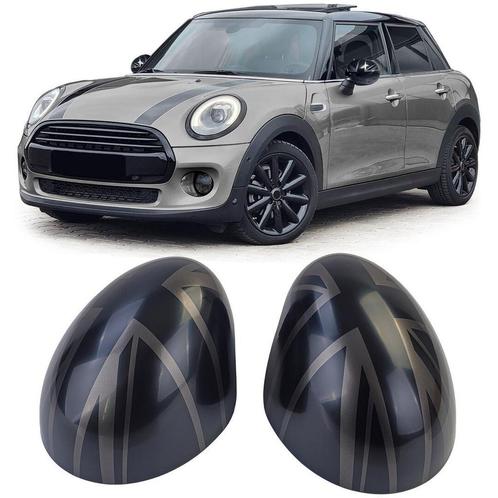 Union Jack Spiegelkappen Zwart Mini F54 F55 F56 F57 CP171, Auto-onderdelen, Spiegels, Nieuw, Herkomst onderdeel bekend, Mini