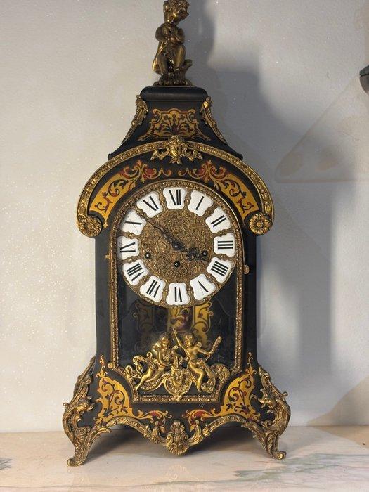 Pendule Boulle - FHS - - Bronze doré - 1970-1980, Antiquités & Art, Antiquités | Horloges