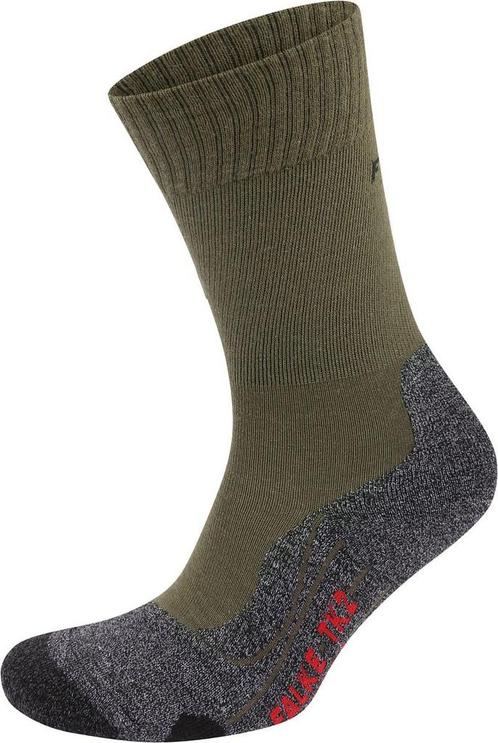 Falke TK2 Explore Wandelsok Olijfgroen maat 39-41 Heren, Kleding | Heren, Sokken en Kousen, Nieuw, Verzenden