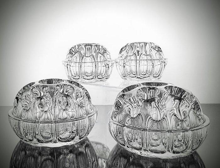 Verrerie  MC Reims  - Vaas (4) - Art deco  Pique-Fleur, Antiek en Kunst, Curiosa en Brocante